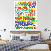 Leven Canvas Afdruk (Insitu (Slaapkamer))