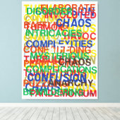 Leven Canvas Afdruk (Insitu (Houten vloer))