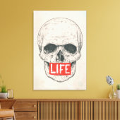 Leven Canvas Afdruk (Insitu (Woonkamer))