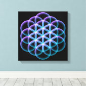 Leven Canvas Afdruk (Insitu (Houten vloer))