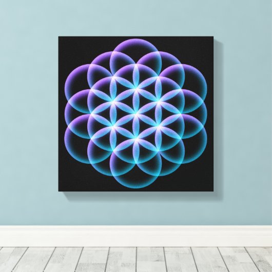 Leven Canvas Afdruk (Insitu (Houten vloer))