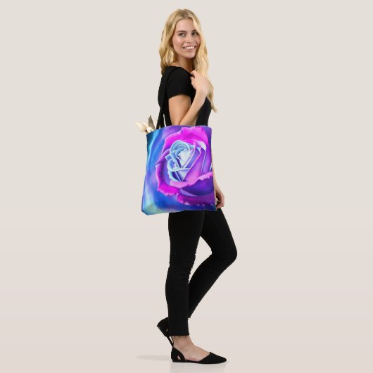 Leven Canvas tas (Op model)
