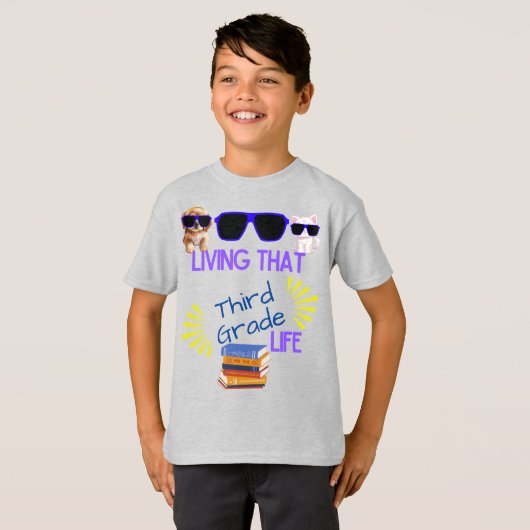 "Leven dat [graad] leven"  T-shirt (Voorkant volledig)