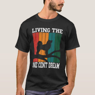 Leven De Eén Cent Droom Shiba Inu Token Munt Huil T-shirt