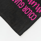 Leven die kleurenwacht Mimi Life Guard Mimi Fleece Deken (Hoek)