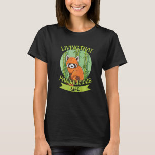 Leven die pandalicious life woordspeling voor een t-shirt
