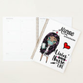 Leven die verpleegster leven Afrikaanse Amerikaans Planner (Display)