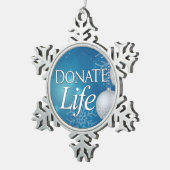 Leven doneren met Ornamenten en sneeuwvlokken (Rechts)