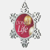 Leven doneren met Ornamenten en sneeuwvlokken (Rechts)