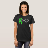 Leven Donororgaandonatie Bewustzijn een leven redd T-shirt (Voorkant volledig)