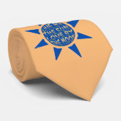 LEVEN DOOR DE ZON VERLIES DOOR HET MOON-inspireren Stropdas (Opgerold)