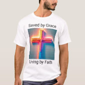 Leven door genade t-shirt (Voorkant)