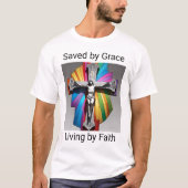 Leven door genade t-shirt (Voorkant)