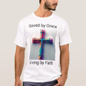Leven door genade t-shirt (Voorkant)