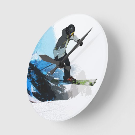 Leven. - Downhill Skier   Ronde Klok (Hoek)