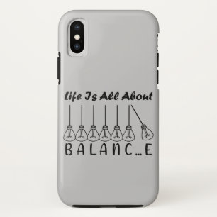 Leven draait allemaal om balans motivatie inspirat Case-Mate iPhone case