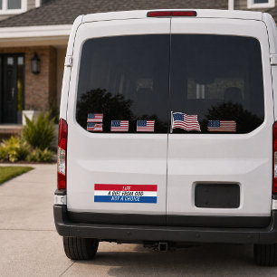 Leven, een geschenk van God, geen keuze voor het l Bumpersticker