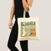 Leven één hoofdstuk per keer tote bag (Voorkant (product))