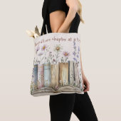 Leven één hoofdstuk tegelijk tote bag (Dichtbij)