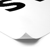 leven eenvoudig houden poster (Hoek)