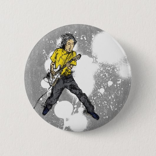 LEVEN! Elektrische gitaar Ronde Button 5,7 Cm (Voorkant)