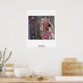 Leven en dood door Gustav Klimt Poster (Keuken)