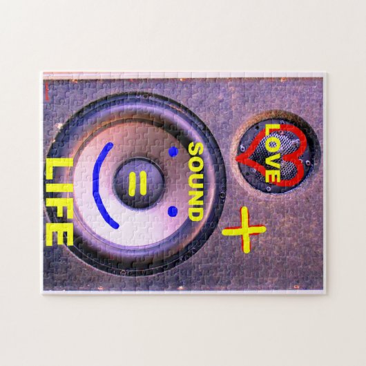 LEVEN EN GELUID - puzzel Legpuzzel (Horizontaal)