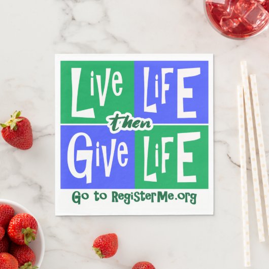 Leven en leven servetten (Insitu)