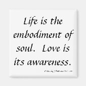 Leven en liefde magneet (Voorkant)