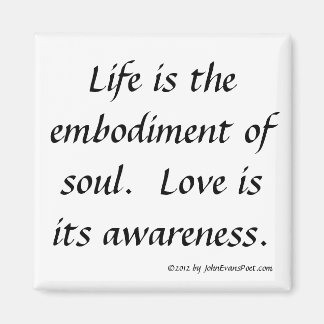 Leven en liefde magneet