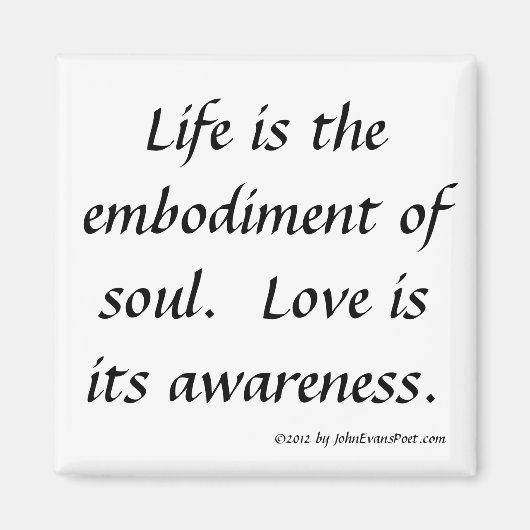 Leven en liefde magneet (Voorkant)