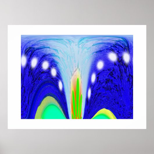 Leven fontein poster (Voorkant)