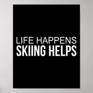 Leven Gebeurt - Skien Helpt - Poster