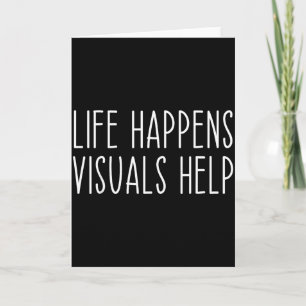 Leven Gebeurt Visuals Helpen Speciaal Onderwijs Le Kaart