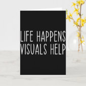 Leven Gebeurt Visuals Helpen Speciaal Onderwijs Le Kaart (Gele Bloem)