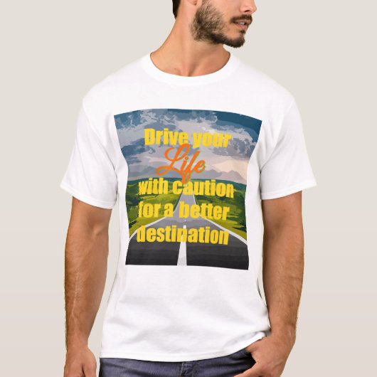 Leven Gedreven voor Beter T-shirt (Voorkant)
