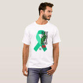 Leven gegeven Leven Ontving Licht van niertranspla T-shirt (Voorkant volledig)