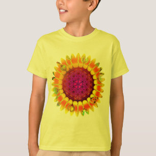 Leven - Geometrische bloesem 4 T-shirt