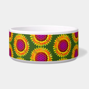 Leven - Geometrische bloesem 4 Voerbakje