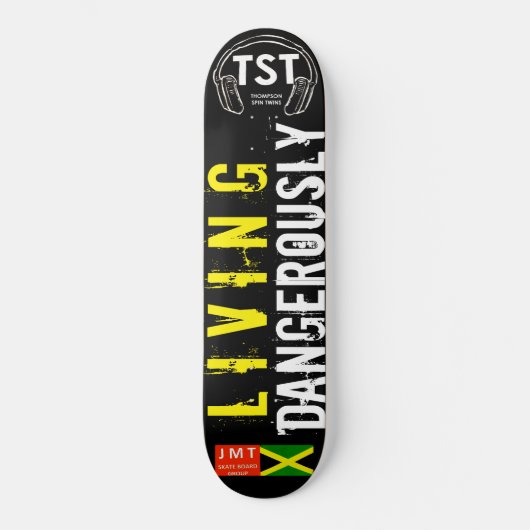 LEVEN GEVAARLIJK SKATEBOARD JMT USA Skateboard (Voorkant)