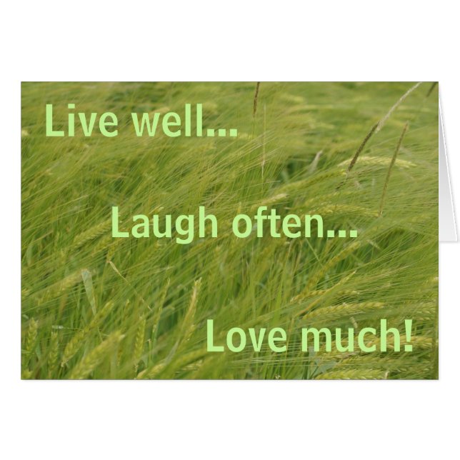 Leven goed... (Voorkant Horizontaal)