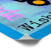 Leven Goed Inspirerend Poster van WishHunt (Hoek)