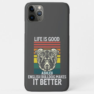 Leven Goed Met Engels Bulldog Retro  Case-Mate iPhone Case