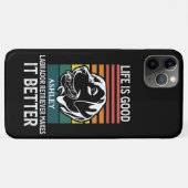 Leven goed met Labrador Retriever  Case-Mate iPhone Case (Achterkant (horizontaal))