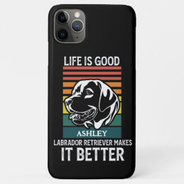 Leven goed met Labrador Retriever  Case-Mate iPhone Case