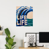 Leven golf poster (Thuiskantoor)