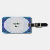 Leven - goud - fractal 1 bagagelabel (Voorkant horizontaal)