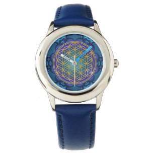 Leven - goud - fractal 1 horloge