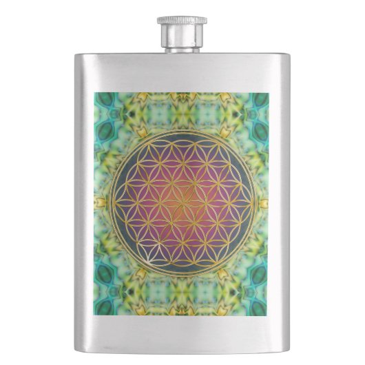 Leven - goud - fractal 2 flacon (Voorkant)