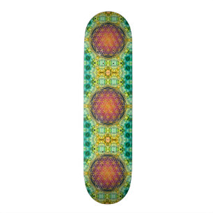 Leven - goud - fractal 2 skateboard